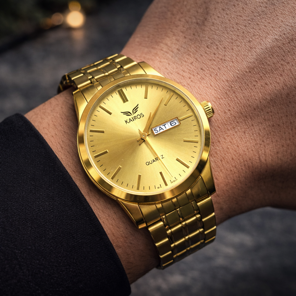 Reloj Kairos Dorado Executive