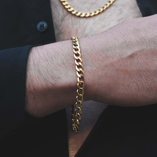 Pulsera cubana GOLD