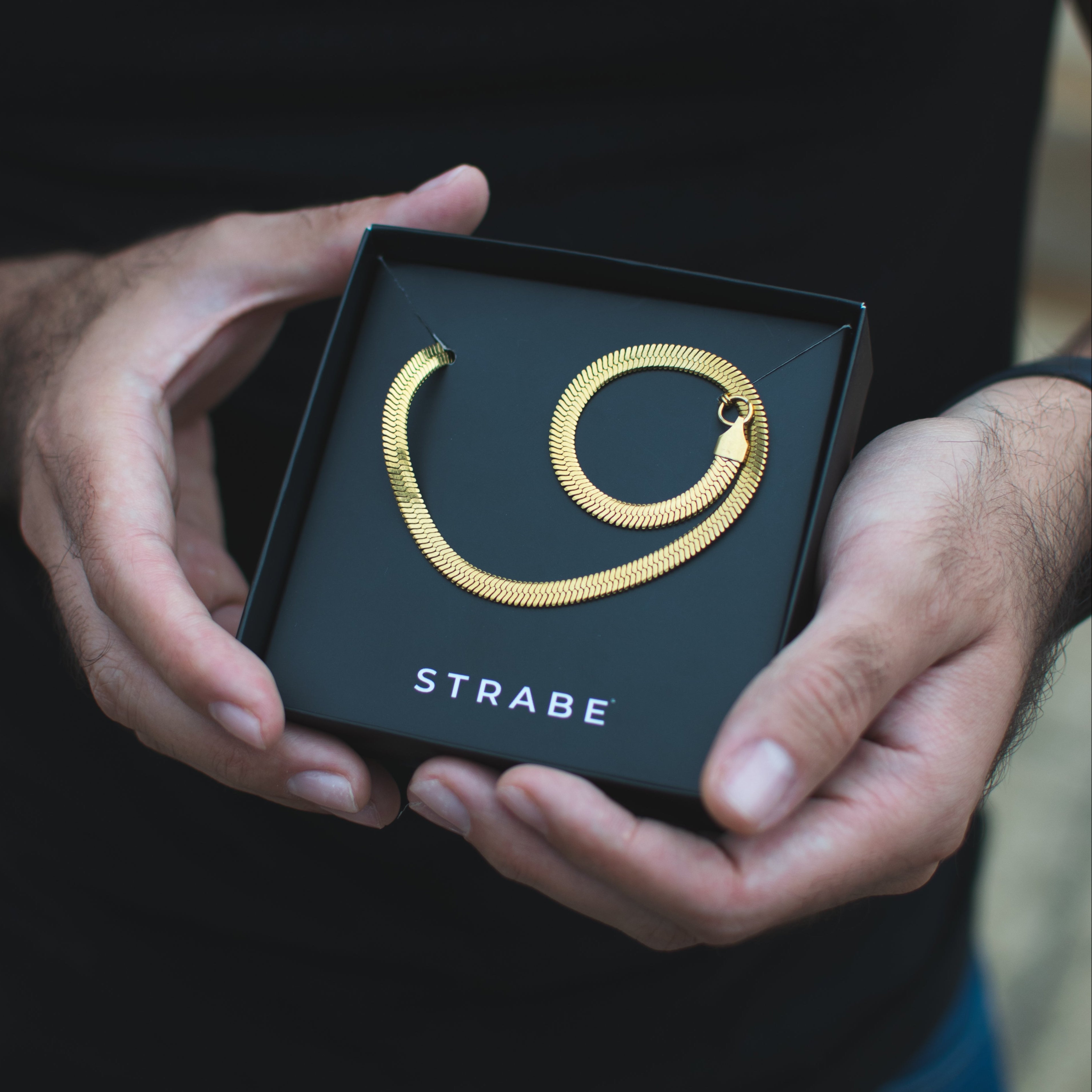 Cadena Snake Gold STRABE