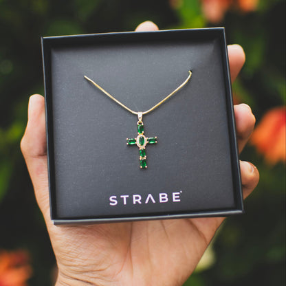 Cadena Cruz Verde