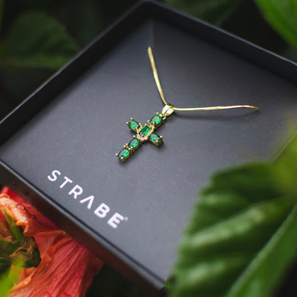 Cadena Cruz Verde