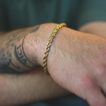 Pulsera Cordón Gold