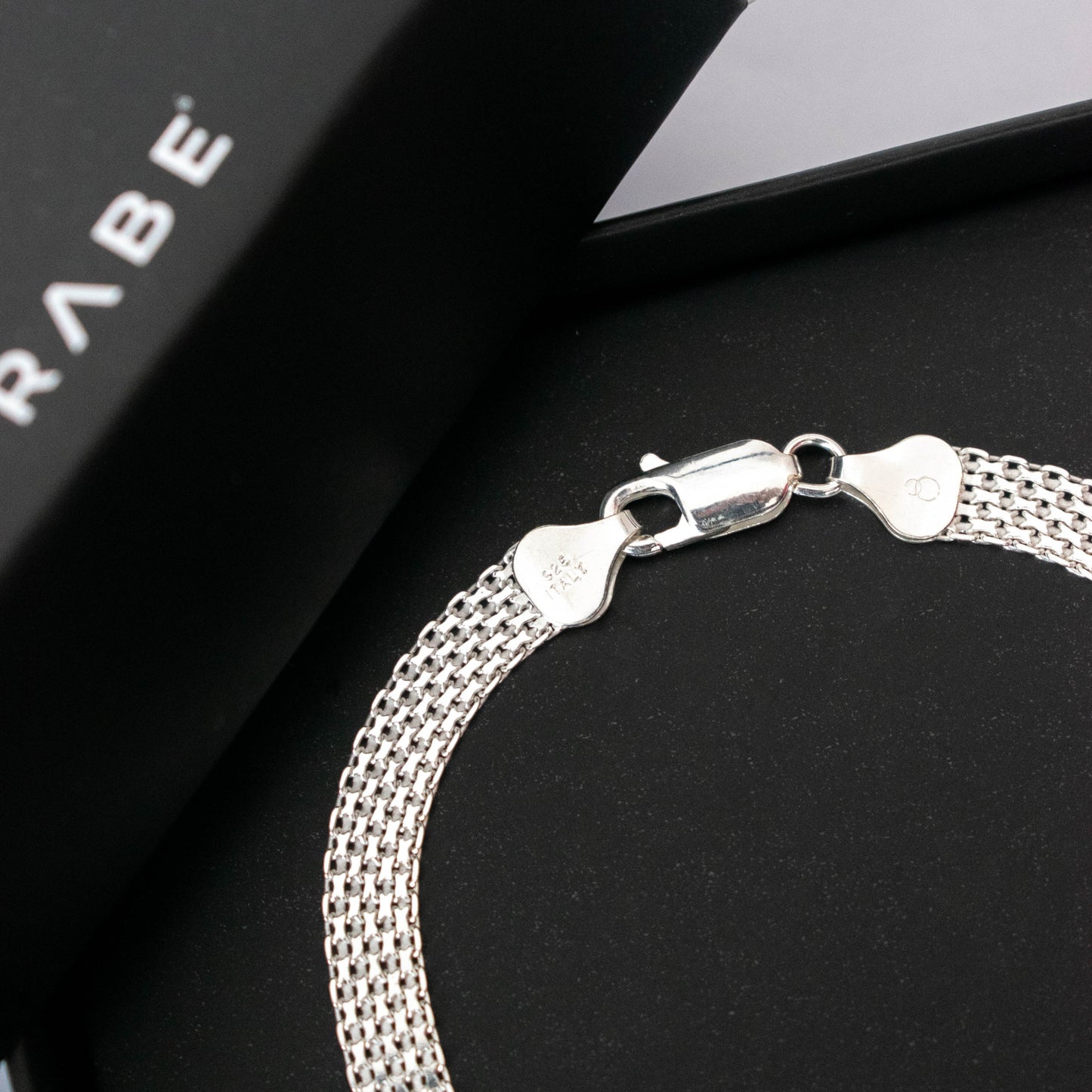 Pulsera Chinesca 6mm Plata Ley 925
