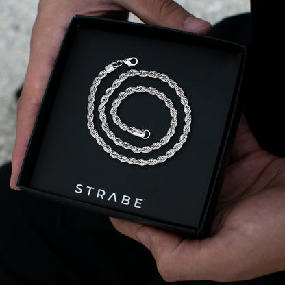 Pulsera Cordón Silver