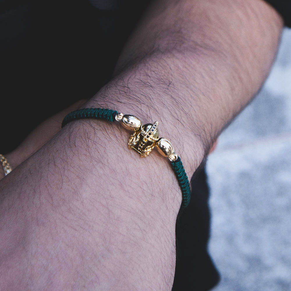 Pulsera Gladiador Oro Laminado 18K